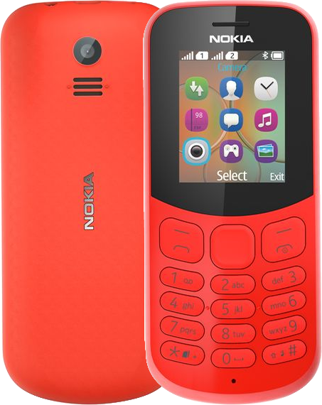 Кнопочный телефон Nokia 130 Dual SIM TA-1017 Red