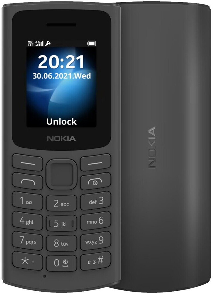 Мобильный телефон Nokia 105 TA-1569 Чёрный