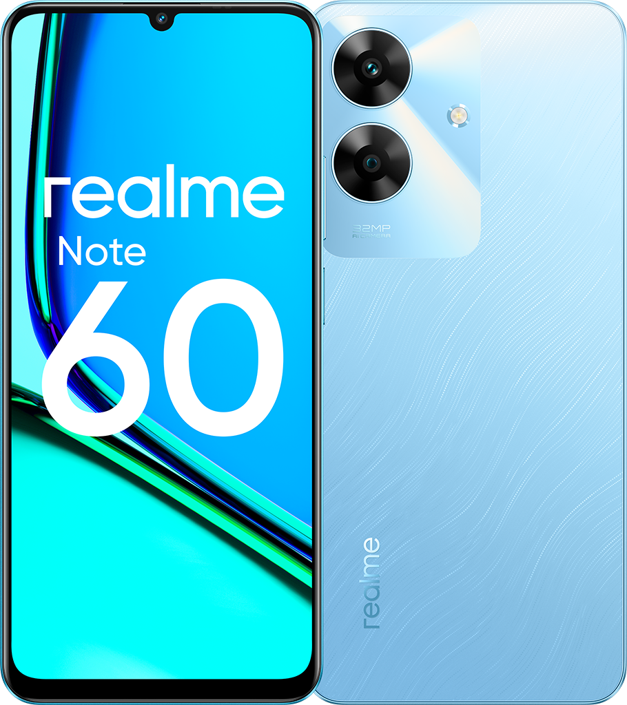Смартфон realme Note 60 6/128GB Голубой