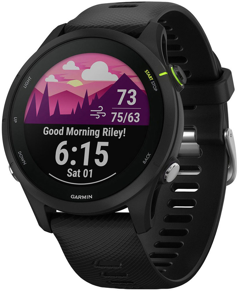 Умные часы Garmin Forerunner 255 Music 46mm Black