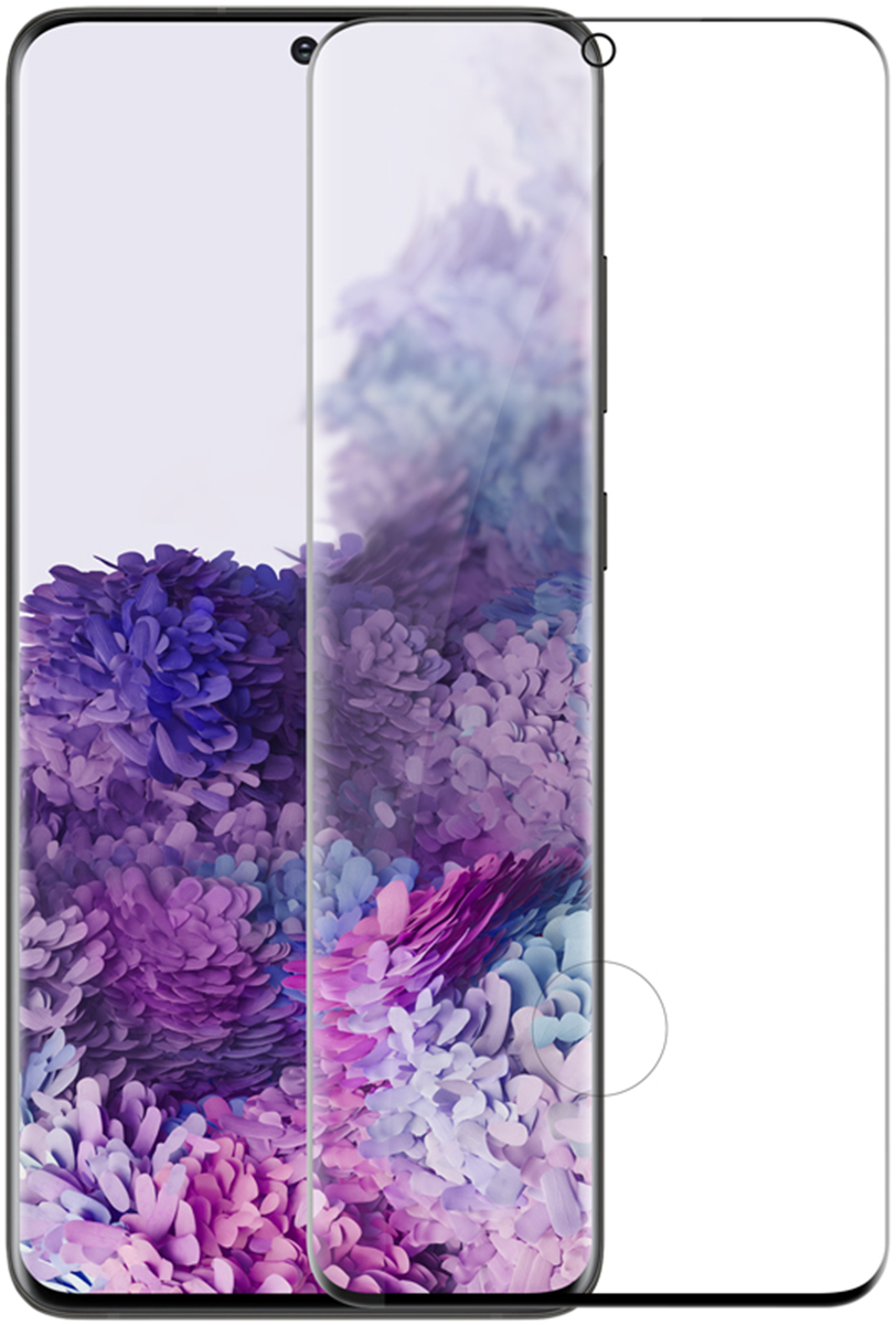 Защитное стекло и плёнка Nillkin 3D СP+ Max для Samsung Galaxy S20+ Black