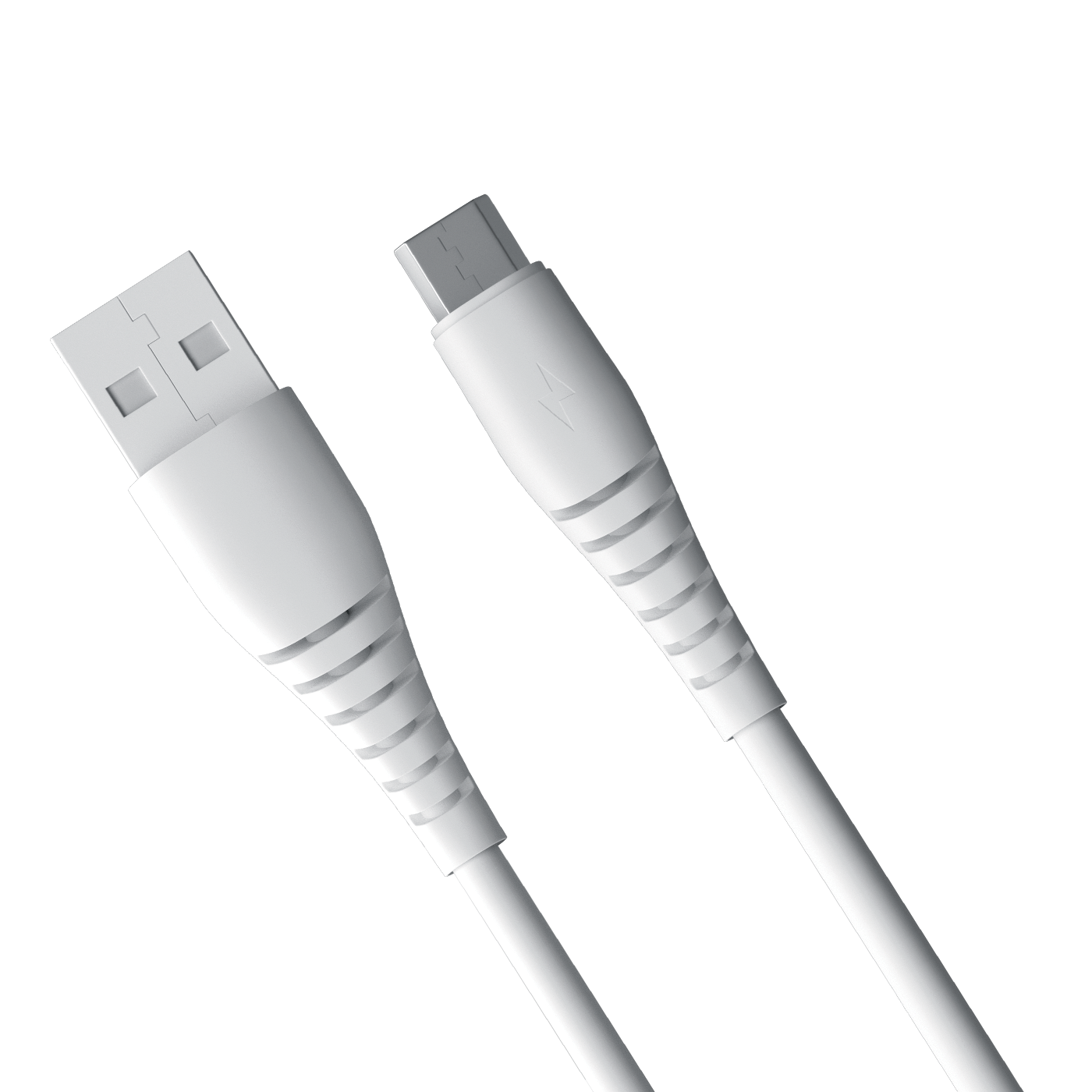 аксессуар borasco usb microusb 1m white 34849 USB to microUSB 1m White
