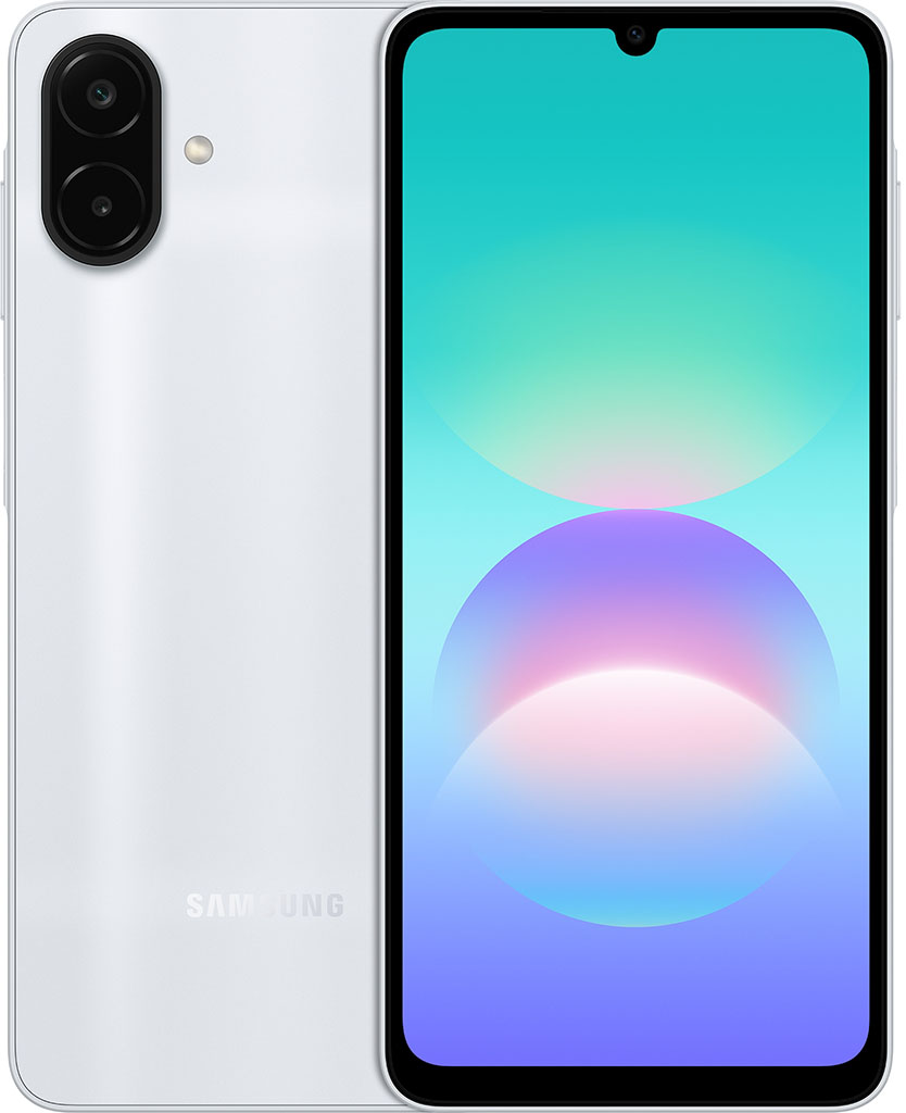 Смартфон Samsung Galaxy A08 4/64 ГБ Серебристый