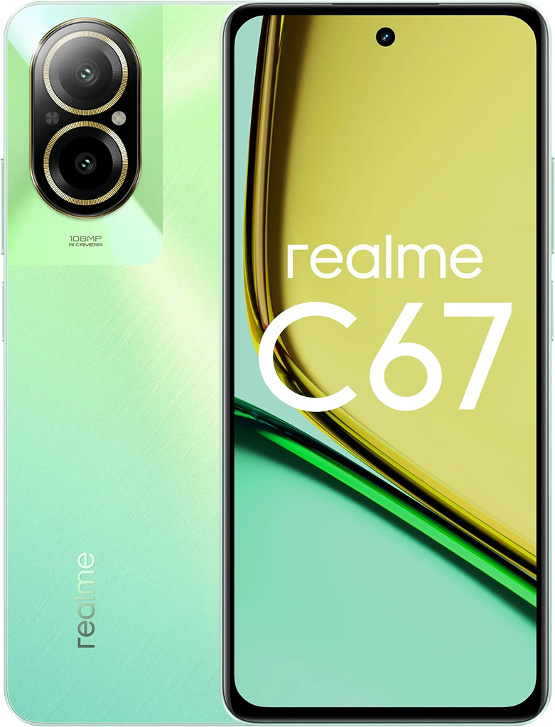 Смартфон realme C67 8/256GB Зелёный