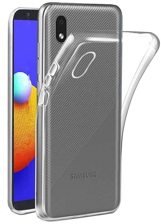 Gel для Samsung Galaxy A01 Core Transparent силиконовый чехол на samsung galaxy a01 core корги с шарфом для самсунг галакси а01 кор