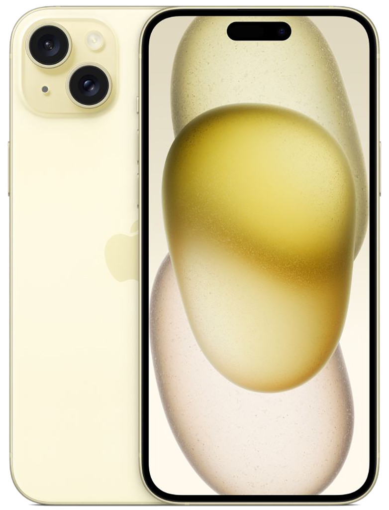 iPhone 15 Plus 128GB MTXC3ZA/A Yellow (Nano+Nano)