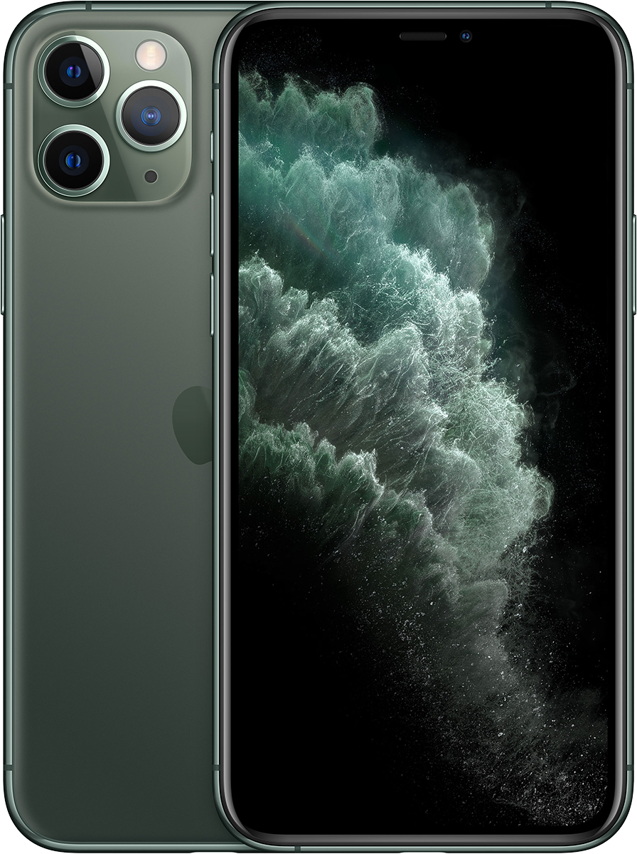 Смартфон Apple iPhone 11 Pro 256GB Тёмно-зелёный смартфон apple iphone 11 pro 256gb тёмно зелёный