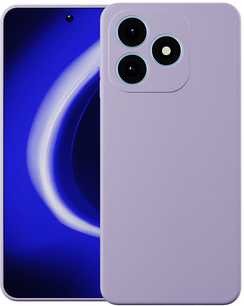 Клип-кейс Krutoff Silicone Case для HONOR X8d Фиолетовый