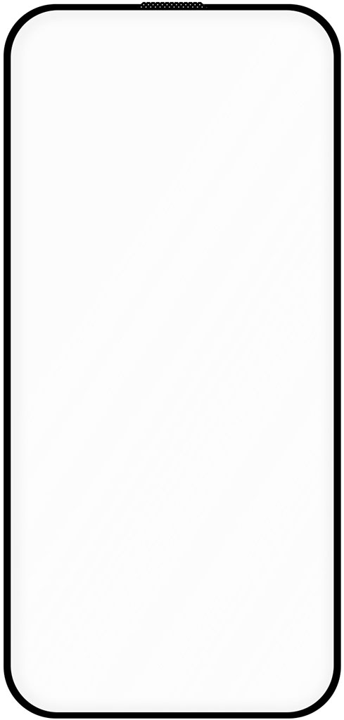 Защитное стекло Krutoff Premium для realme 16 Pro с чёрной рамкой 490₽