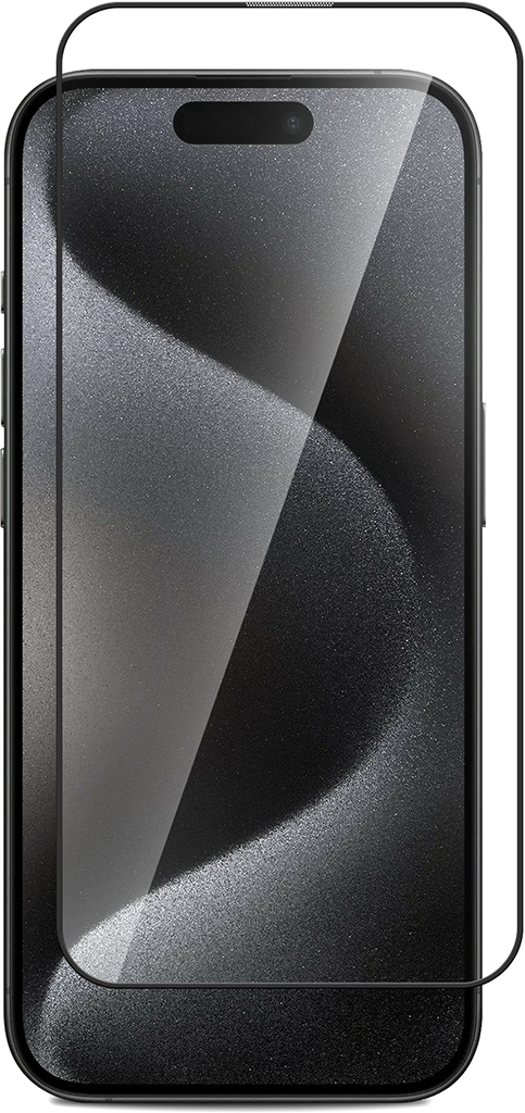 Защитное стекло и плёнка BoraSCO для Apple iPhone 15 Pro Max Black цена и фото