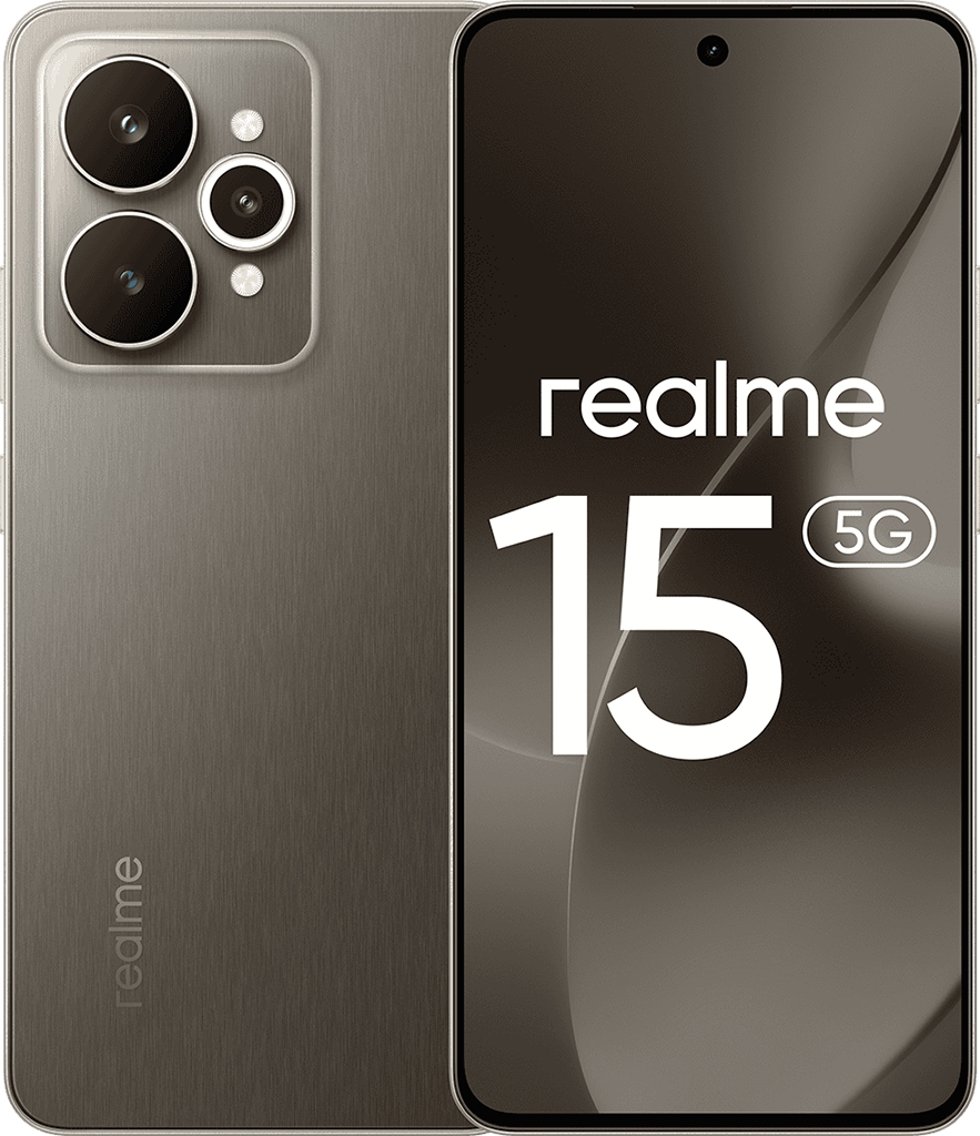 Смартфон realme 15 8/256 ГБ Чёрный