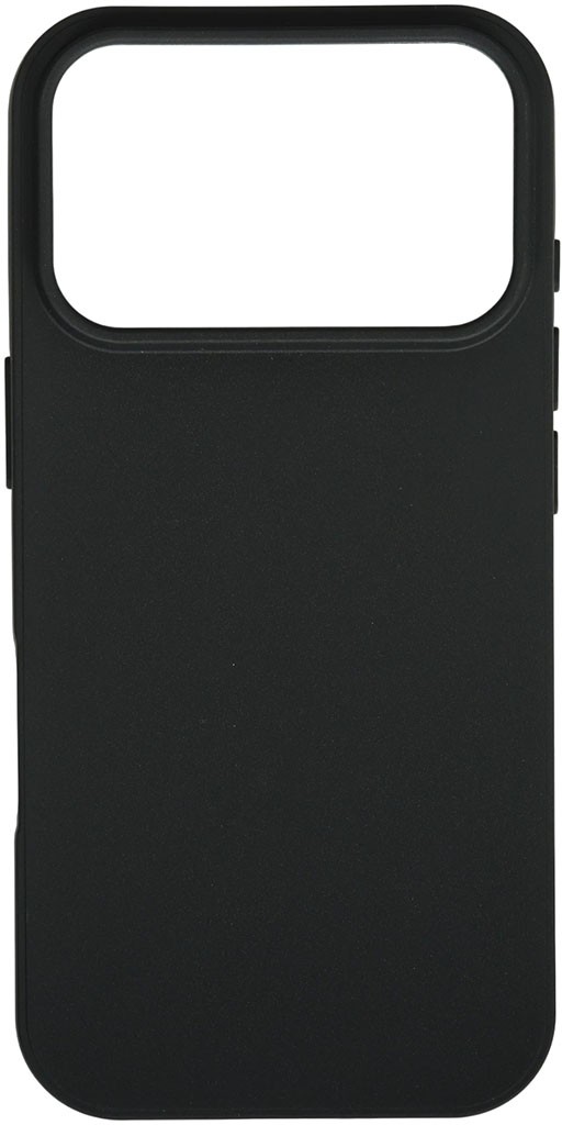 Клип-кейс BoraSCO Silicone для Apple iPhone 17 Pro Чёрный