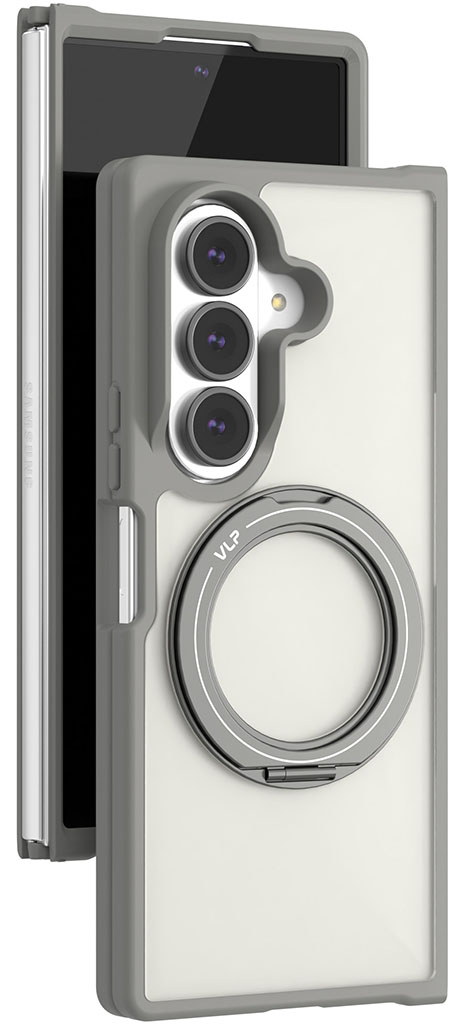 Клип-кейс VLP Ring Case с MagSafe для Samsung Galaxy Z Fold8 Ультра Серый