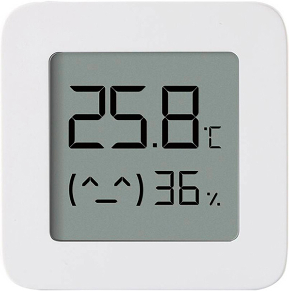 Mi Temperature and Humidity Monitor 2 White датчик температуры и влажности xiaomi temperature and humidity monitor clock белый