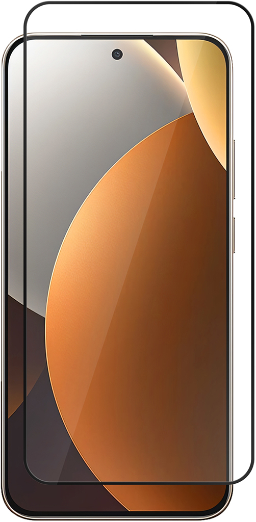 Защитное стекло BoraSCO для Xiaomi REDMI Note 15 Pro 5G с чёрной рамкой