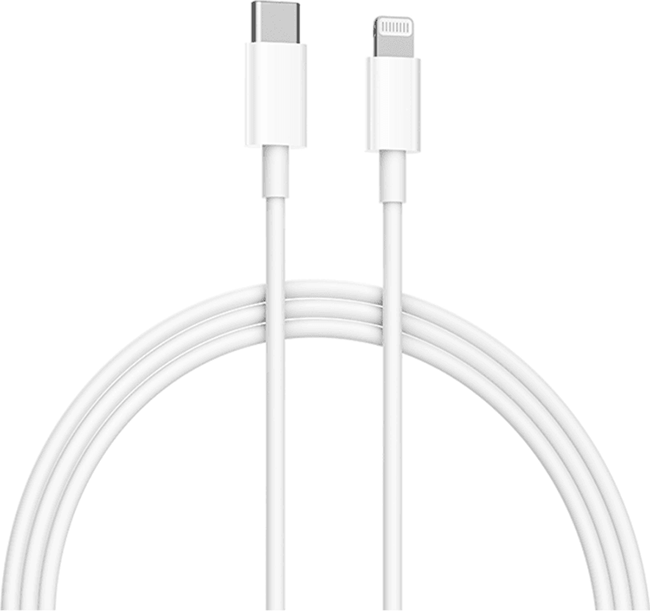 Mi USB-C to Apple Lightning 1m White кабель lightning type c 1 5м hama 00183311 круглый синий