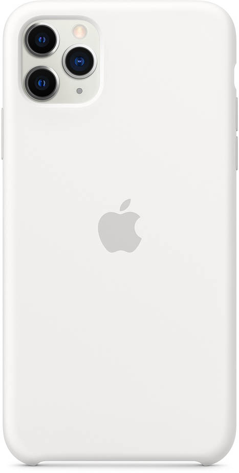 Чехол Apple Silicone Case для iPhone 11 Pro Max Белый