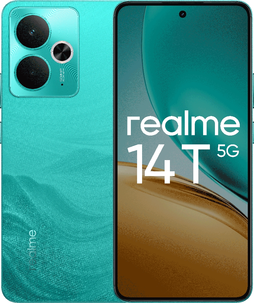 Смартфон realme 14T 8/128 ГБ Зелёный