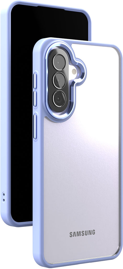Клип-кейс VLP Halo c MagSafe для Samsung Galaxy A37 Фиолетовый
