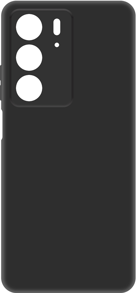 Клип-кейс Krutoff Soft для realme C75 Чёрный
