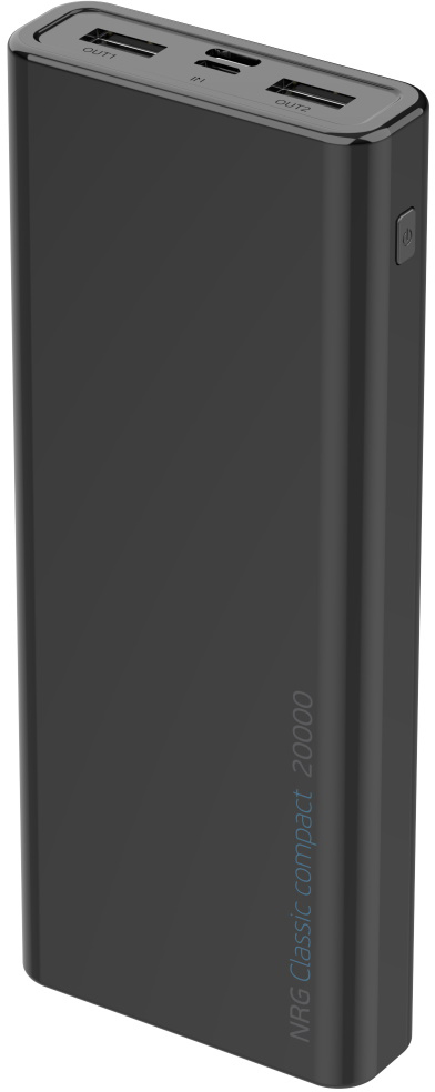 NRG Classic Compact 20000mAh Black портативный аккумулятор deppa nrg power compact 10000 mah серый упаковка коробка