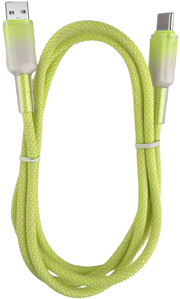 Кабель Gal CU-5473 USB to USB-C 3A 12m Жёлтый 490₽