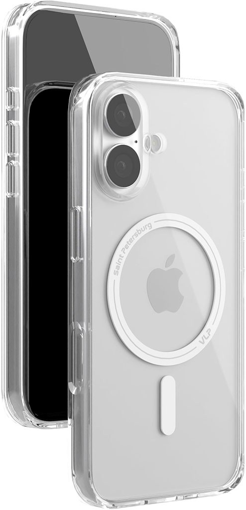 Клип-кейс VLP Diamondс MagSafe для Apple iPhone 17 Прозрачный