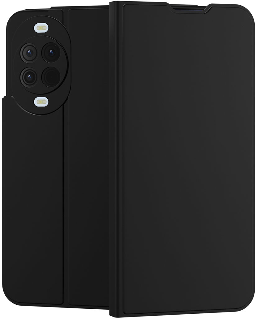 Чехол-книжка Krutoff Magnet для Huawei Nova 14 Чёрный