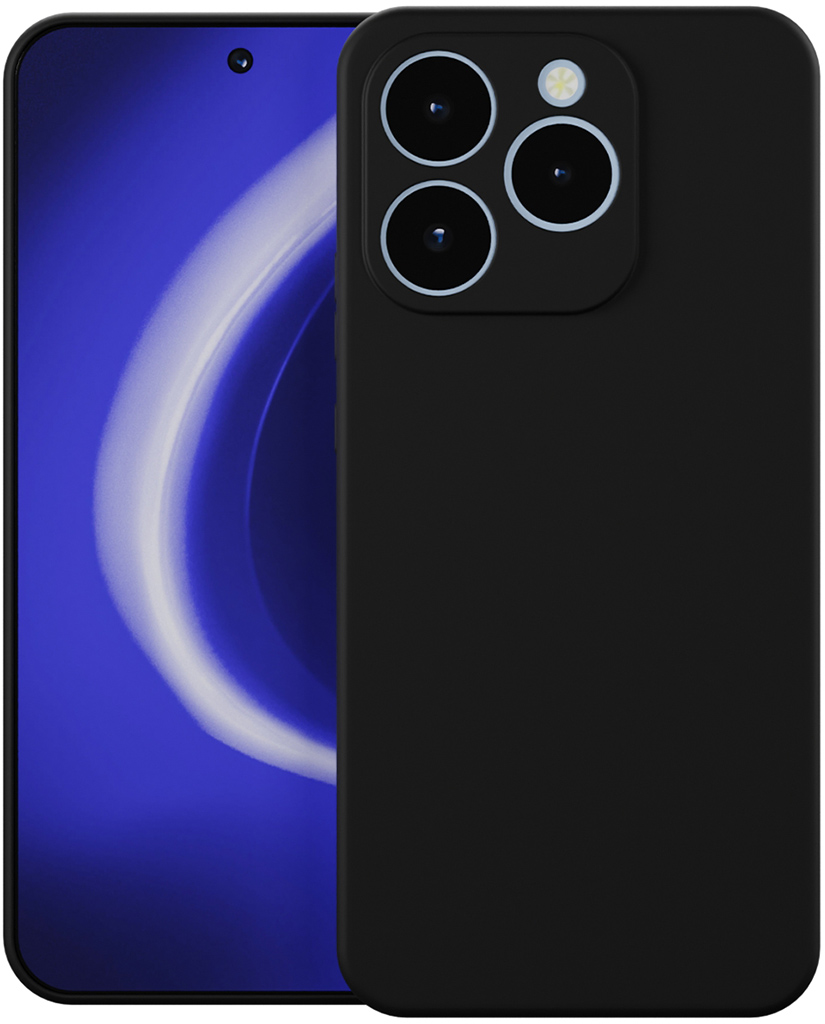 Клип-кейс Krutoff Soft для realme 15T 5G Чёрный