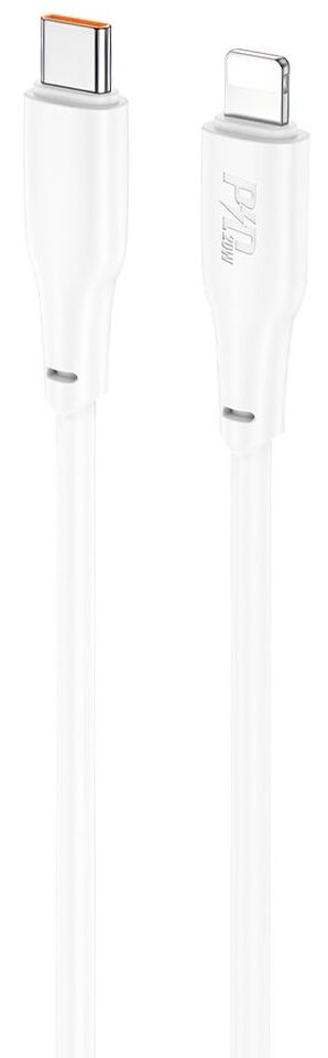 X93 USB to Apple Lightning 2m White горящие скидки hoco rc7 20w white