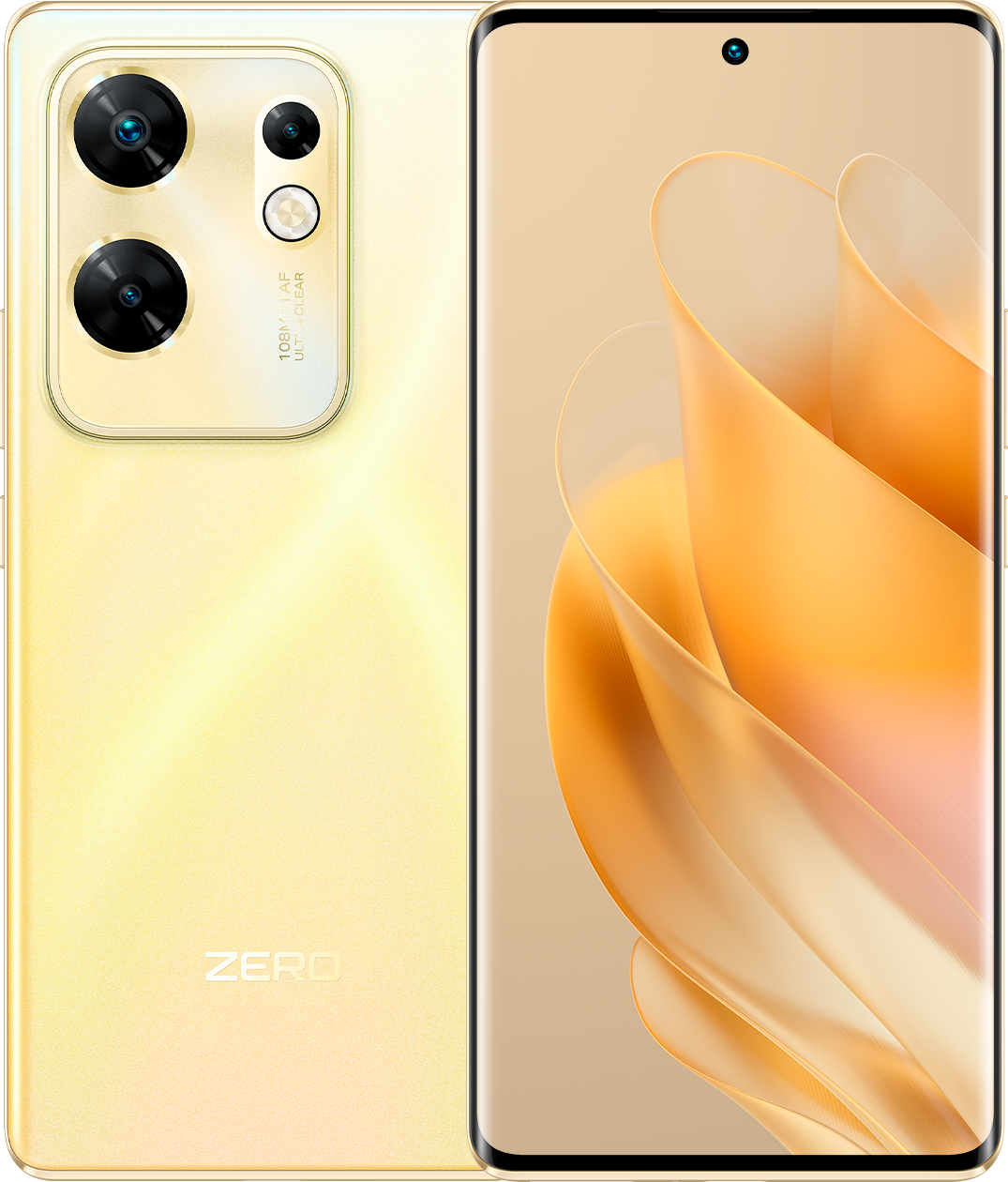 смартфон infinix zero 20 8 256gb glitter gold ZERO 30 8/256GB Sunset Gold