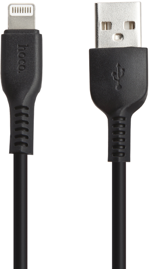 Кабель Hoco X13 USB to Apple Lightning 1m Black кабель hoco x58 airy usb lightning 1m white 6931474744500