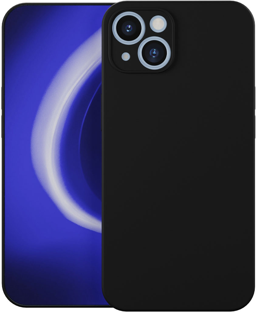 Клип-кейс Krutoff Soft Case для Apple iPhone 13 Чёрный