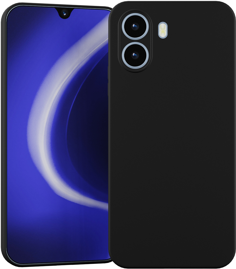 Клип-кейс Krutoff Soft для realme C100i Чёрный