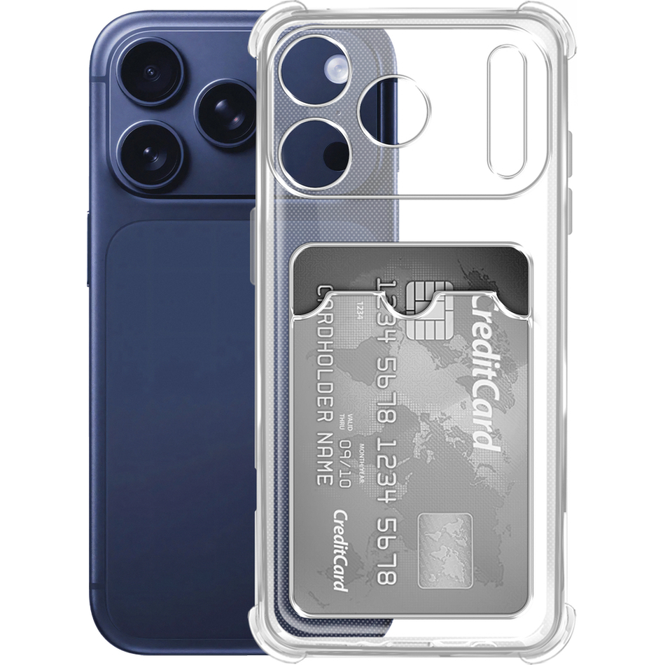 Клип-кейс BoraSCO Bumper для Apple iPhone 17 Pro Max Прозрачный