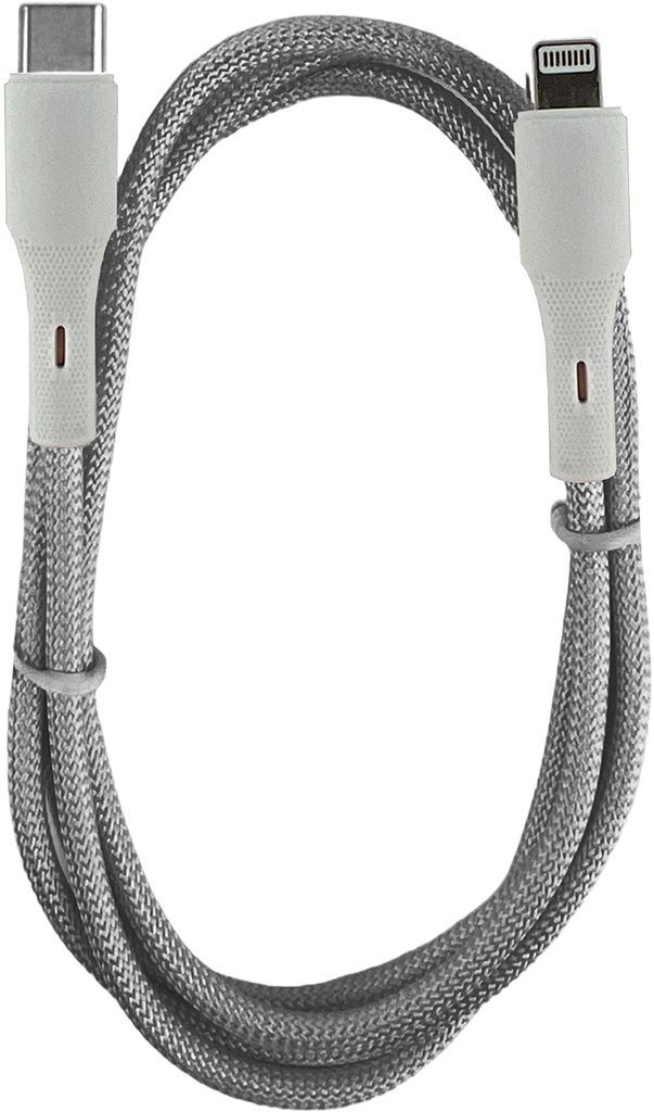 Кабель Gal CU-5474 USB-C to Apple Lightning 3A 1m Серый 490₽