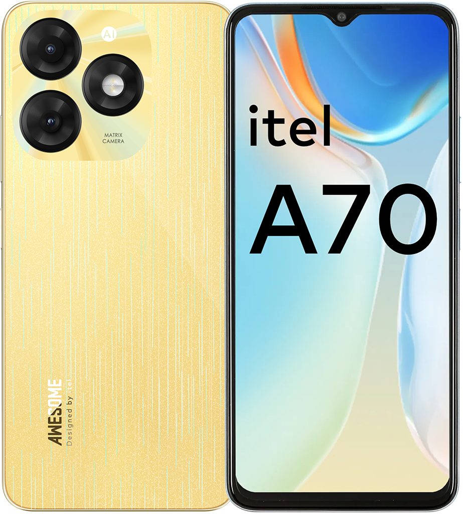 Смартфон Itel A70 3/128 Gold
