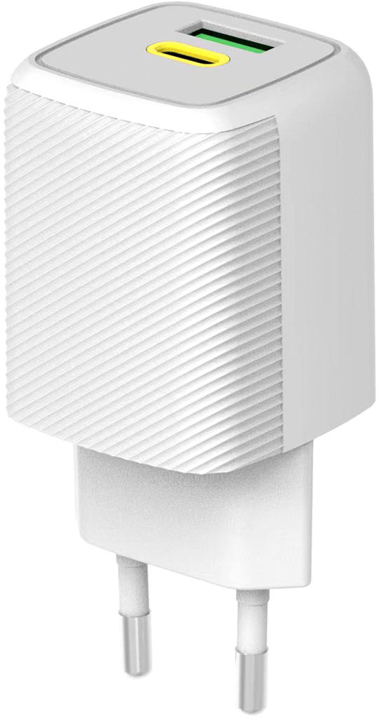 Зарядное устройство Red Line NQC-9 20 Вт USB / USB-C Белое