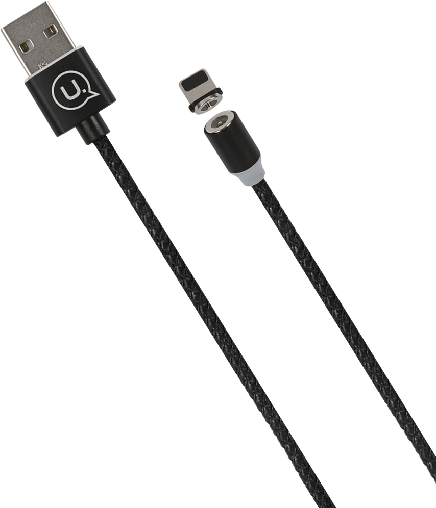 SJ292 USB to Apple Lightning 1m Black