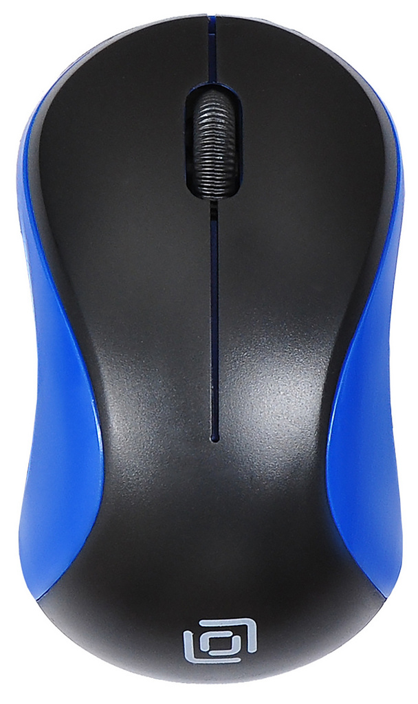 605SW Black/Blue мышь беспроводная oklick 605sw чёрный синий usb