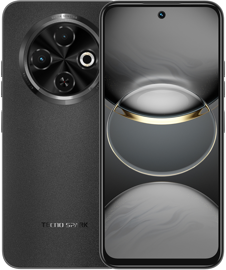 Смартфон TECNO Spark 30C 4/128 ГБ Чёрный