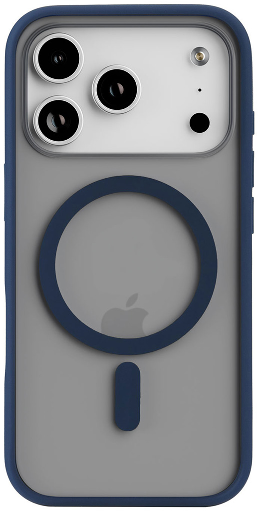 Клип-кейс uBear Cloud Mag Case для Apple iPhone 17 Pro Синий 3290₽