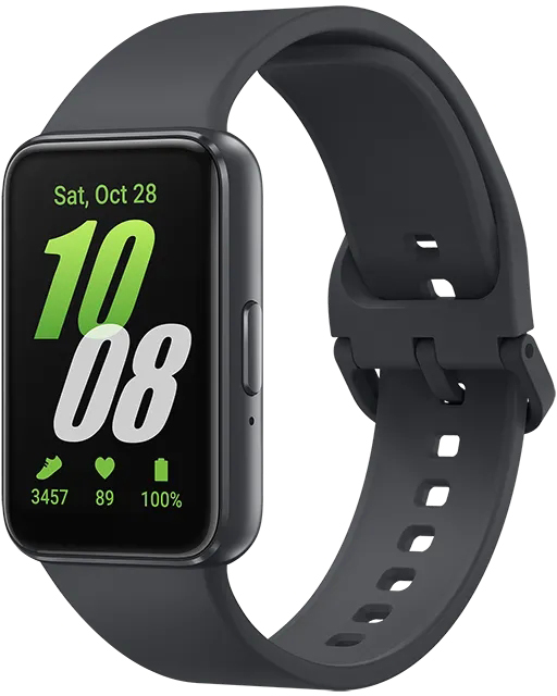 Фитнес-браслет Samsung Galaxy Fit3 SM-R390NZAAXME Графитовый