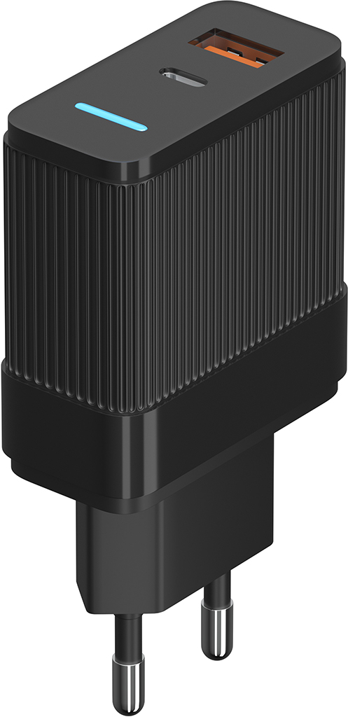 Зарядное устройство Red Line UN-20 USB/USB-C 65 Вт Чёрное