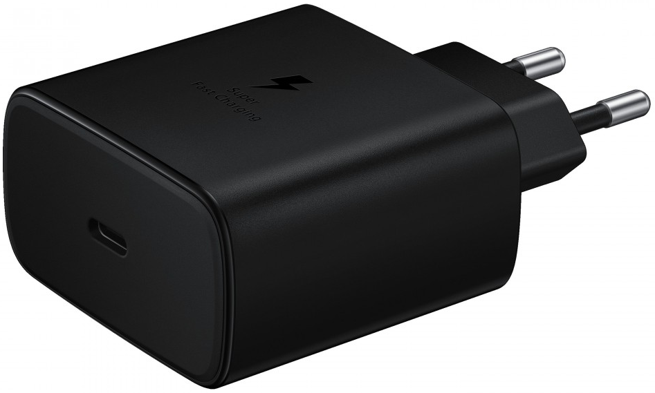 Зарядное устройство Samsung Power Delivery EP-TA845 USB Type-C Black черного цвета