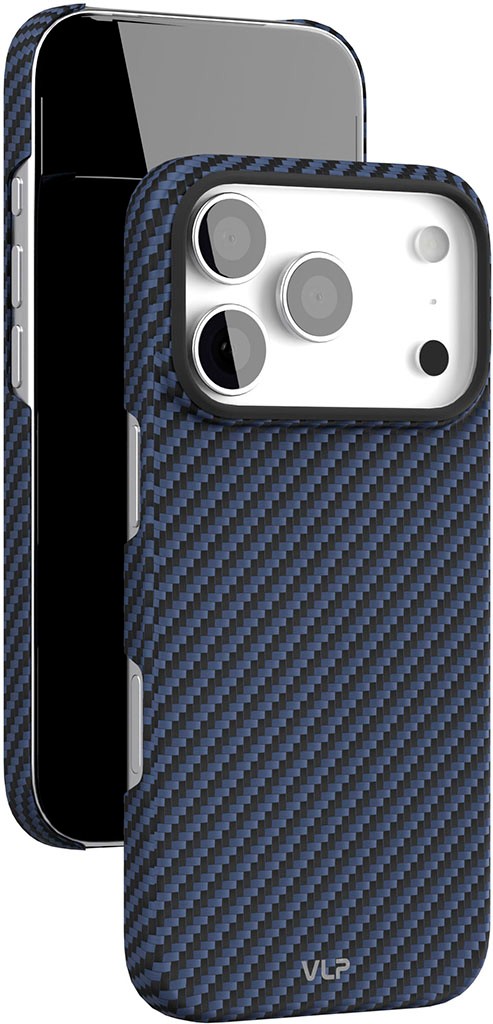 Клип-кейс VLP Kevlarс MagSafe для Apple iPhone 17 Pro Синий