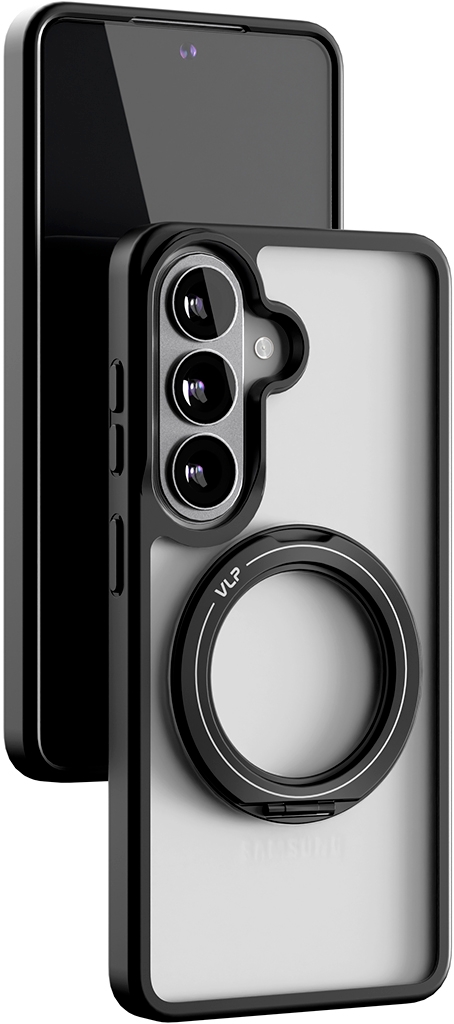 Клип-кейс VLP Ring Case с MagSafe для Samsung Galaxy S26 Чёрный 2990₽
