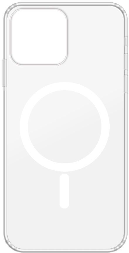 Magsafe для Apple iPhone 13 Pro Transparent чехол innovation для apple iphone 13 pro magsafe silicone transparent 43143