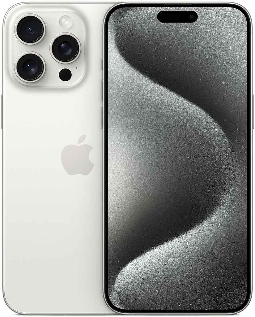 цена iPhone 15 Pro Max 256GB White Titanium (Nano+Nano)