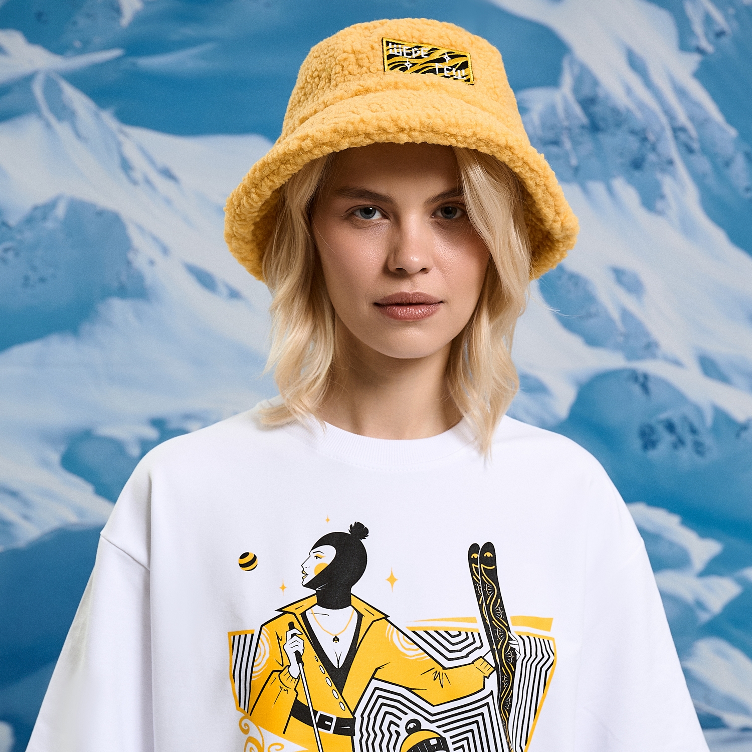 Панама MySiberia «Моя Сибирь» Жёлтая